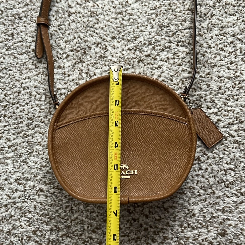 Coach Tan Canteen Crossbody Purse - Picture 11 of 13